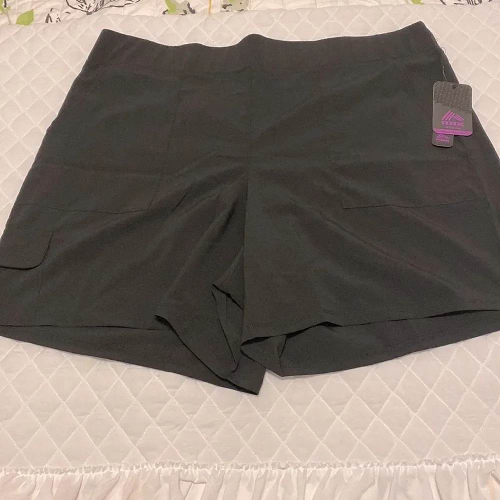 New Reebok Active Plus Size Shorts - Picture 3 of 8